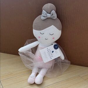 NWT Living Textiles Ballerina Doll with Tutu